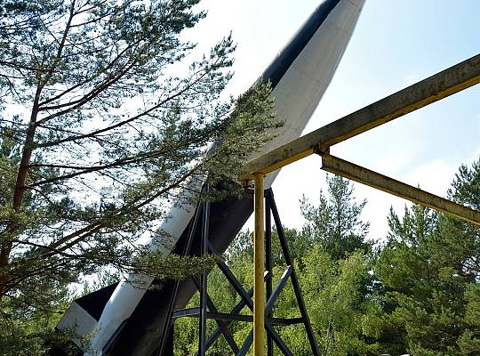 Grafika Rąbka Muzeum Wyrzutnia Rakiet