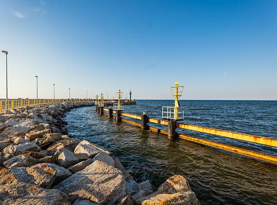 Grafika Port jachtowy w Łebie